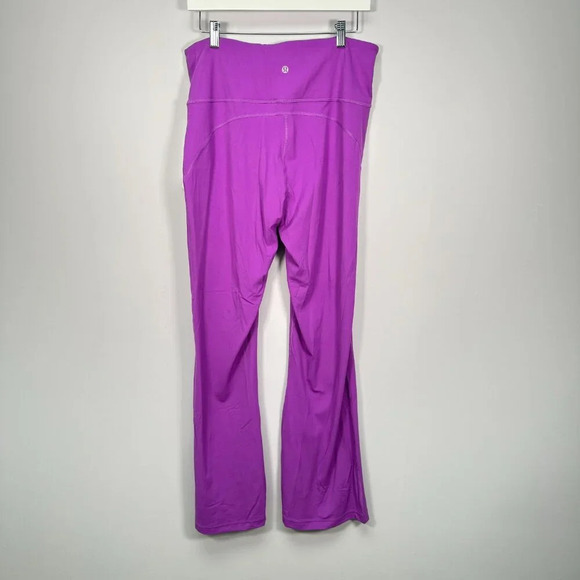 Lululemon Groove SHR Flare Pants Magenta 14 - Picture 5 of 6